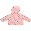 Kids Riley Quilted Hooded Reversible Jacket, Tiny Horses - Coats - 7