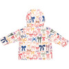 Kids Pete Hooded Puffer Jacket, Bows On Bows Pink - Coats - 7