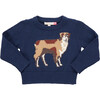 Boys Oliver Ribbed Neck Pull-Over Sweater, Happy Dog - Sweaters - 1 - thumbnail