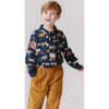 Boys Jack Classic Long Sleeve 2-Pocket Shirt, On The Farm - Shirts - 2