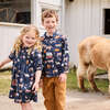 Boys Jack Classic Long Sleeve 2-Pocket Shirt, On The Farm - Shirts - 3