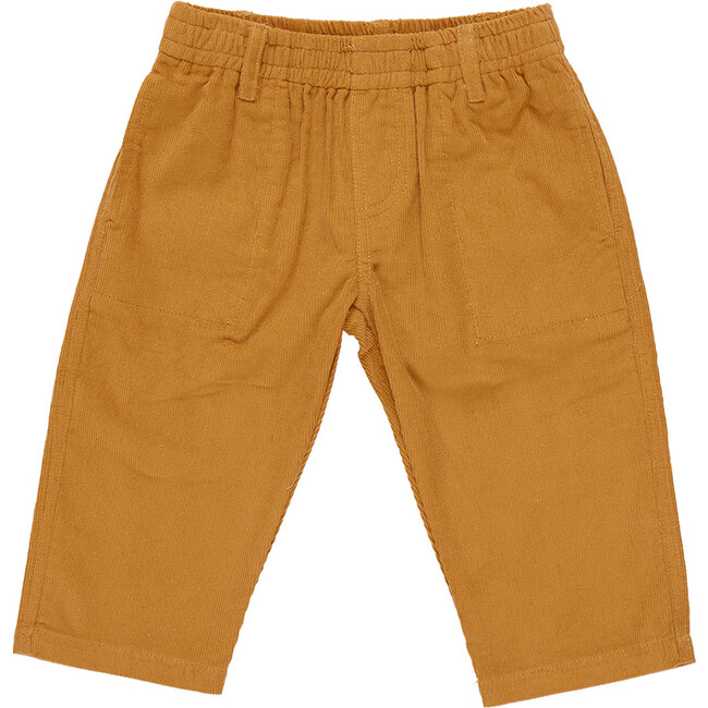 Boys Jackson Corduroy Pull-On Pant, Gold