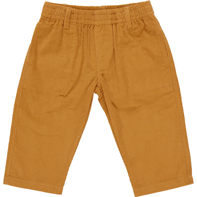 Baby Boys Jackson Corduroy Pull-On Pant, Gold - Pants - 1