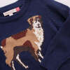 Baby Boys Oliver Ribbed Neck Pull-Over Sweater, Happy Dog - Sweaters - 3