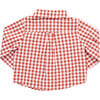 Baby Boys Jack Classic Long Sleeve 2-Pocket Shirt, Pony Gingham - Shirts - 5