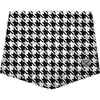 Women's Pullover Diamond Quilted Scarf, Houndstooth - Scarves - 1 - thumbnail