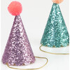 Glitter Mini Party Hats - Party Accessories - 3