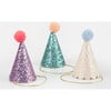 Glitter Mini Party Hats - Party Accessories - 4