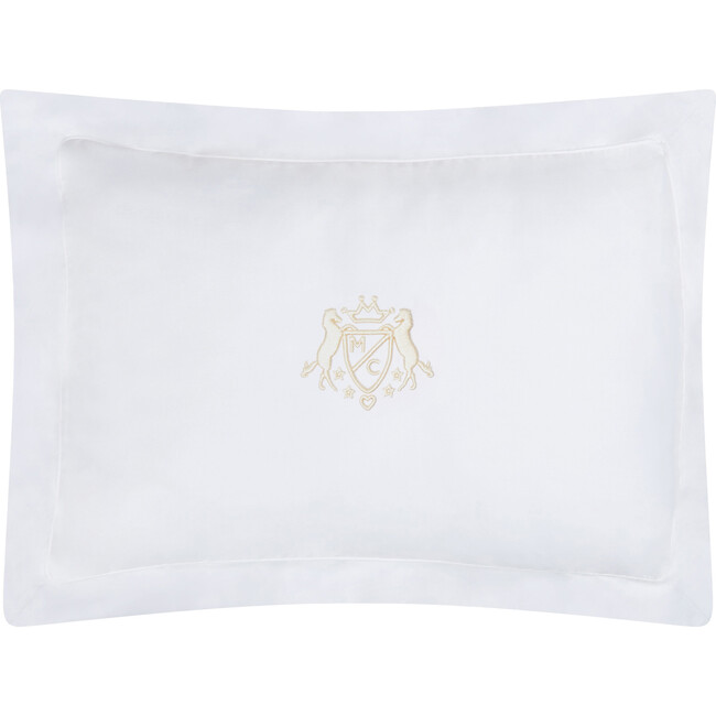 The Crest Cushion Cover