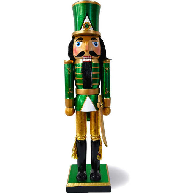 Emerald Soldier Nutcracker