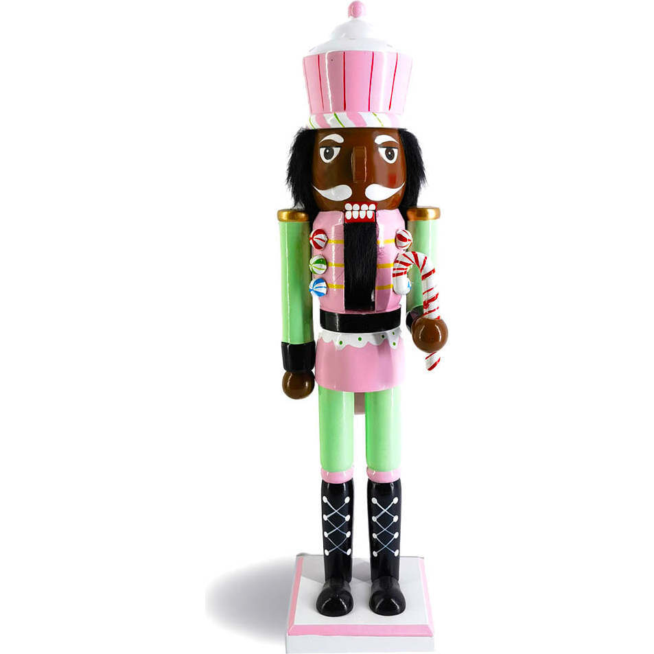 Candy Pink Sweets Nutcracker African American - Nutcrackers - 1