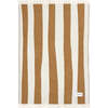 Rough Stripe Blanket, Terra Brown