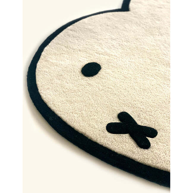 Miffy Rug, Cream and Black