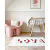 Love Rug, Cream and Red - Rugs - 2