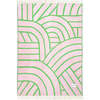 Lines Blanket, Pink and Apple - Throws - 2