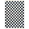 Checkerboard Blanket, Black and White - Throws - 2