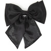 Annie Bow Hairclip, Black - Hair Accessories - 1 - thumbnail
