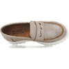 Aurea Penny Loafer, Taupe Stingray Brown - Loafers - 5