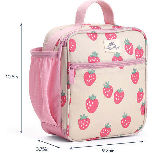 Itzy Lunch Box, Strawberries & Cream - Lunchbags - 4