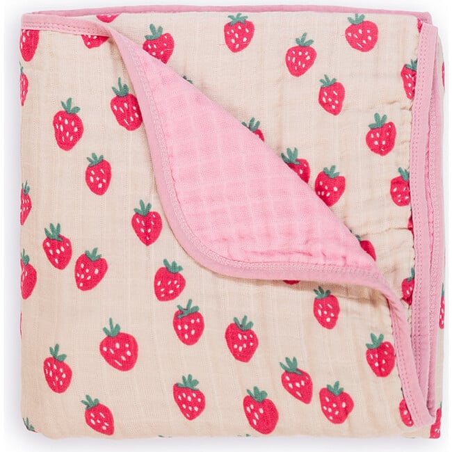 Itzy Blanket, Strawberries & Cream