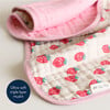 Itzy Blanket, Strawberries & Cream - Blankets - 3