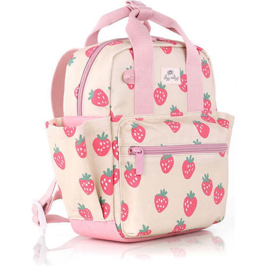 Itzy Bitzy Bag, Strawberries & Cream - Backpacks - 2