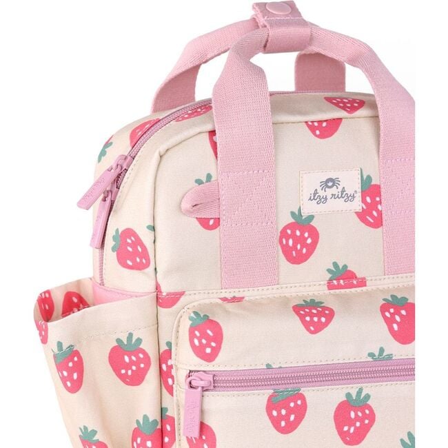 Itzy Bitzy Bag, Strawberries & Cream - Backpacks - 3