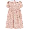 Princess Sophie Floral Bow Girls Dress, Red & Pink - Dresses - 2