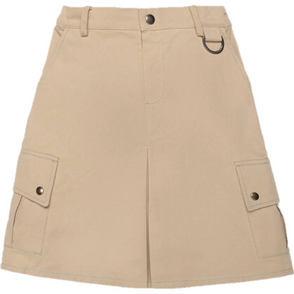 Recess Cargo Skirt in Khaki