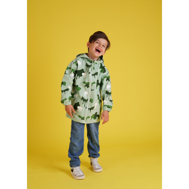 Graffiti Camouflage Color Changing Raincoat - Raincoats - 2