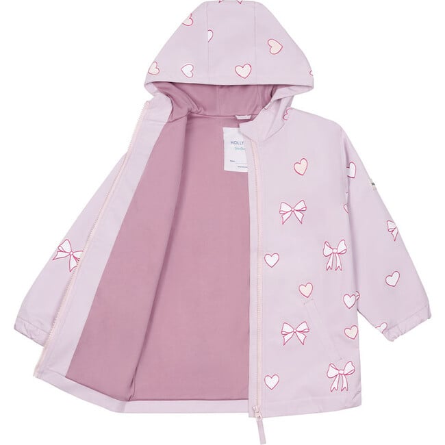 Hearts & Bows Color Changing Raincoat - Raincoats - 4