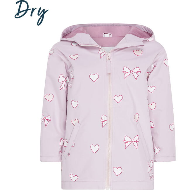 Hearts & Bows Color Changing Raincoat - Raincoats - 5