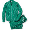 Men's Pajama Set, Emerald Wonderland - Pajamas - 1 - thumbnail