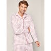 Men's Pajama Set, Garnet Tattersall - Pajamas - 5