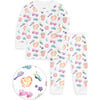 The Organic Long Sleeve Pajama Set, Sleepover - Pajamas - 1 - thumbnail