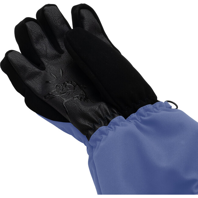 Reina PrimaLoft Silicon Print Wrist Leash Snow Gloves, Midnight Blue - Gloves - 3