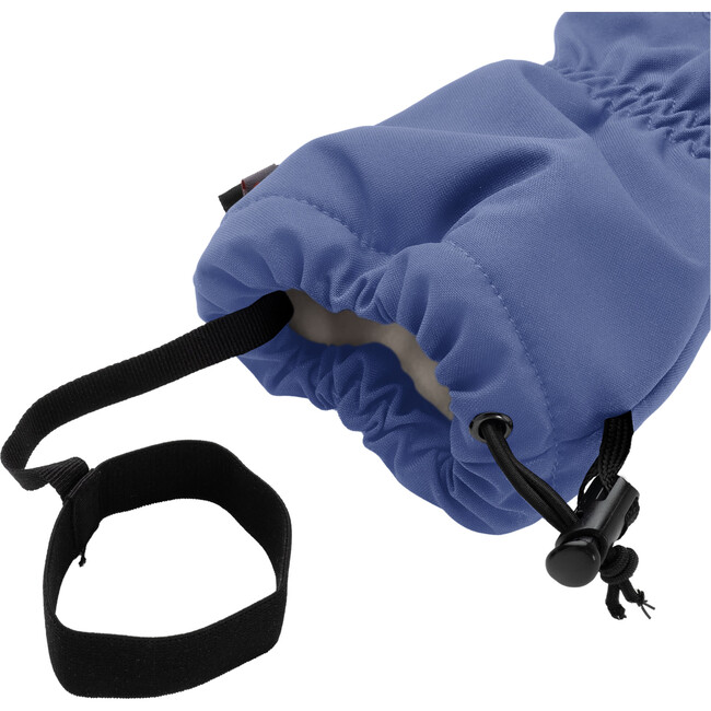 Reina PrimaLoft Silicon Print Wrist Leash Snow Gloves, Midnight Blue - Gloves - 5