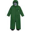 Quest PrimaLoft Waterproof Zipper Snow Overall, Mountain Green - Snowsuits - 1 - thumbnail