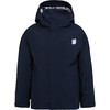 Neve PrimaLoft Waterproof Detachable Hood Snow Jacket, True Navy - Jackets - 1 - thumbnail