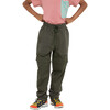 Mack Elastic Waist Drawstring Convertible Zip-Off Pants, Olive - Pants - 3