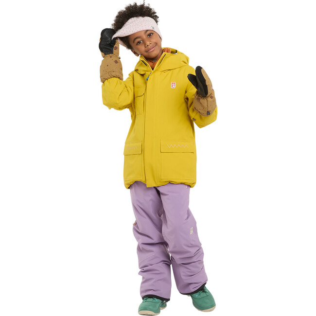 Lumi High Back Adjustable Waistband Snow Pants, Lavender - Snow Pants - 4