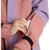 Neve PrimaLoft Waterproof Detachable Hood Snow Jacket, Lavender & Dark Rose - Jackets - 9