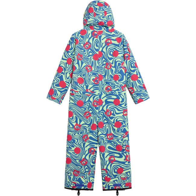 Legna Polka Quest PrimaLoft Waterproof Zipper Snow Overall, Blue Marin - Snowsuits - 2