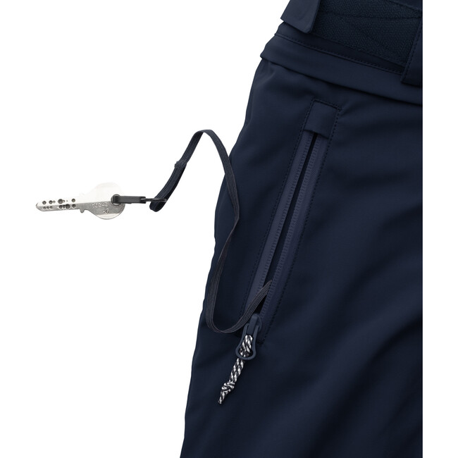 Lumi High Back Adjustable Waistband Snow Pants, True Navy - Snow Pants - 7