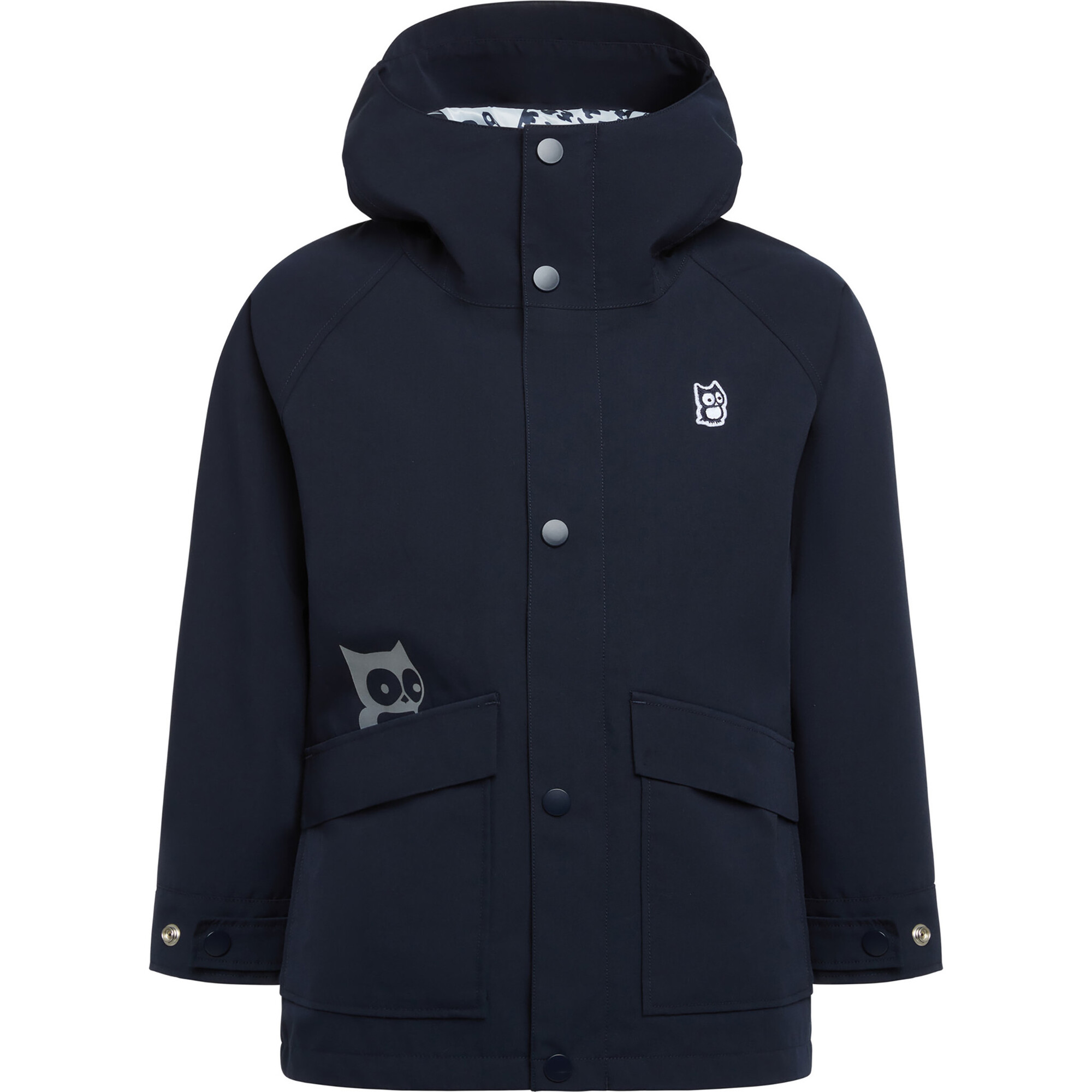 Variat PrimaLoft Waterproof Chin Guard Zipper Parka Jacket, True Navy - Parkas - 1