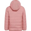 Underground Glow Reversible PrimaLoft Hood Zipper Jacket, Dark Rose & Dove Grey - Jackets - 2