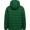 Legna Polka Glow Reversible PrimaLoft Hood Zipper Jacket, Mountain Green & Off White - Jackets - 4