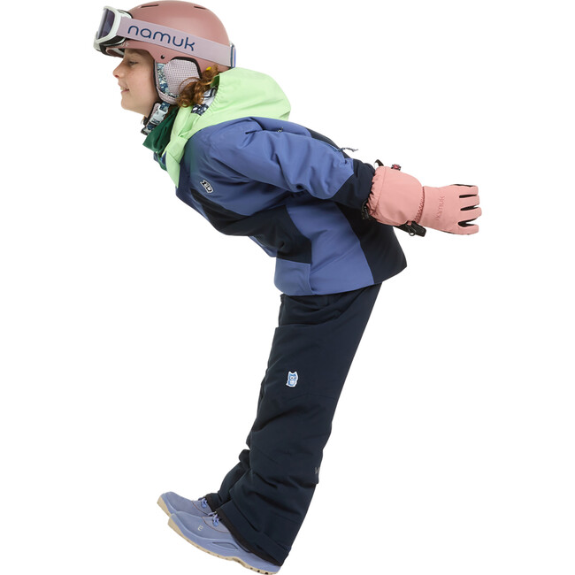 Lumi High Back Adjustable Waistband Snow Pants, True Navy - Snow Pants - 9