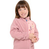 Galaxy Avan PrimaLoft Bio Fleece Chin Guard Zipper Jacket, Dark Rose & Sunset Rose - Jackets - 4