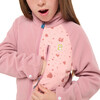 Galaxy Avan PrimaLoft Bio Fleece Chin Guard Zipper Jacket, Dark Rose & Sunset Rose - Jackets - 6